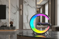 New Intelligent G Shaped LED Lamp Bluetooth Speake Wireless Charger Atmosphere Lamp App Control For Bedroom Home Decor