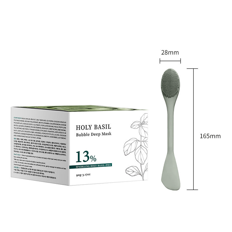 Holy Basil Bubble Deep Mask™ — Blast Away Dullness and Reveal Radiant, Calm Skin Instantly