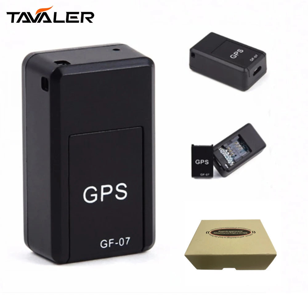 Car Tracker Magnetic Mini Car Tracker GPS Real Time Tracking Locator Device Recordable Anti-lost Rechargeable Locator