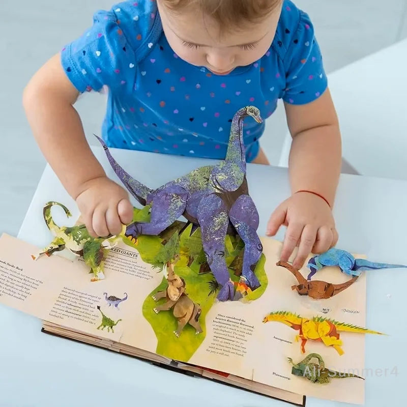 DinoWorld™ Pop-Up Encyclopedia 🦕📘 Dinosaurs That Come Alive