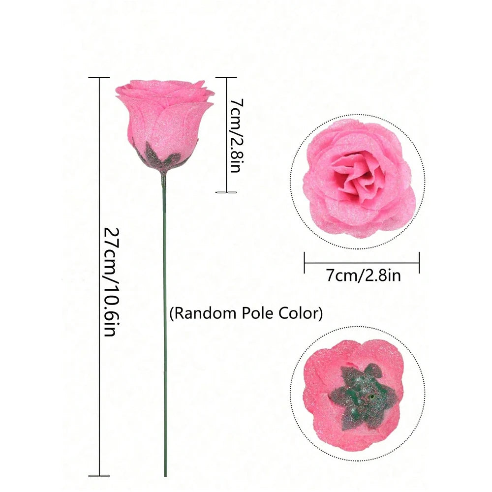 SparkleFocus™ Eternal Glitter Rose Bouquet 🌹✨