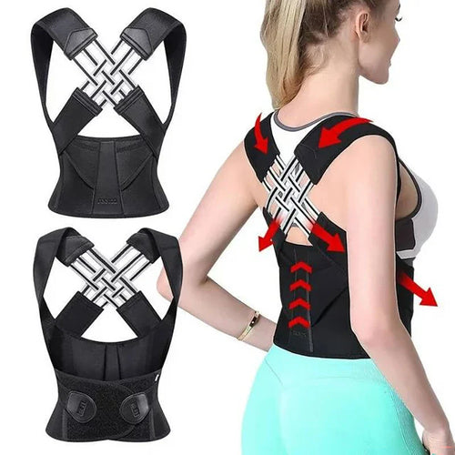Back Brace Posture Corrector for Women and Men, Shoulder Straightener