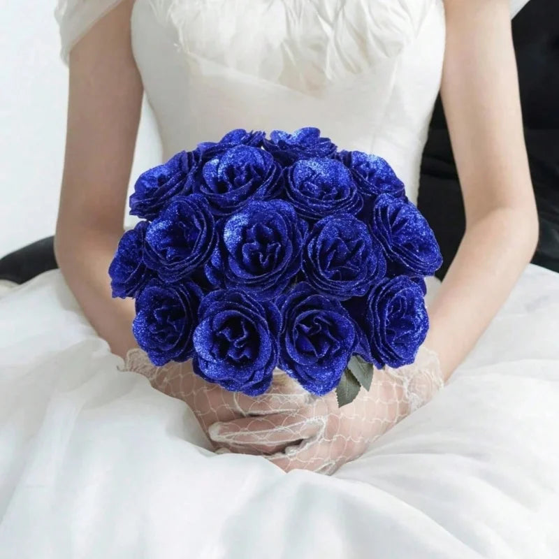 SparkleFocus™ Eternal Glitter Rose Bouquet 🌹✨