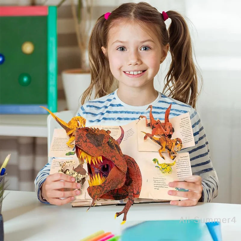 DinoWorld™ Pop-Up Encyclopedia 🦕📘 Dinosaurs That Come Alive