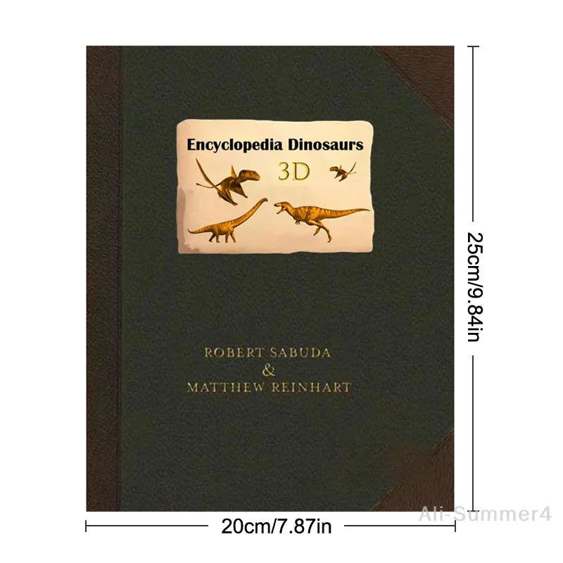 DinoWorld™ Pop-Up Encyclopedia 🦕📘 Dinosaurs That Come Alive