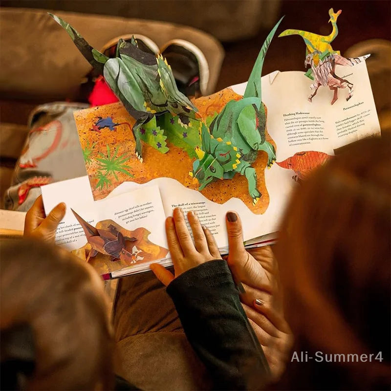 DinoWorld™ Pop-Up Encyclopedia 🦕📘 Dinosaurs That Come Alive