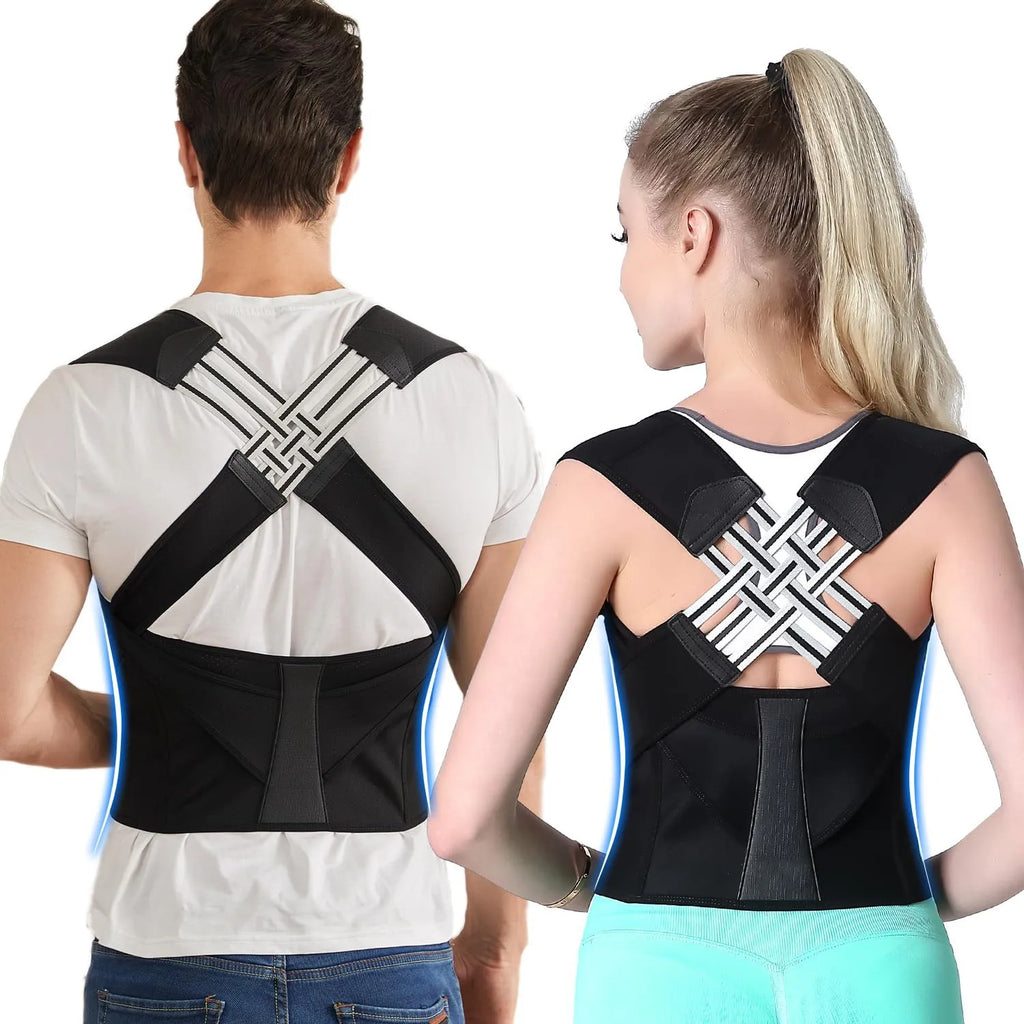 Back Brace Posture Corrector for Women and Men, Shoulder Straightener