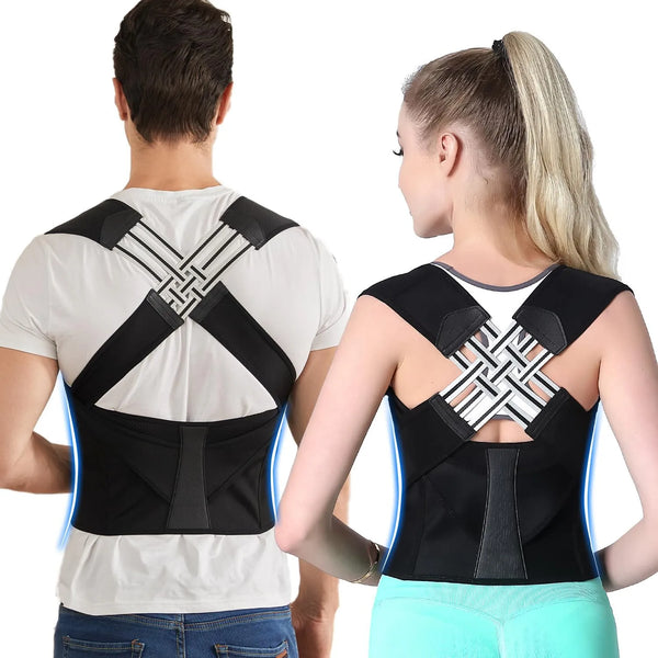 Back Brace Posture Corrector for Women and Men, Shoulder Straightener